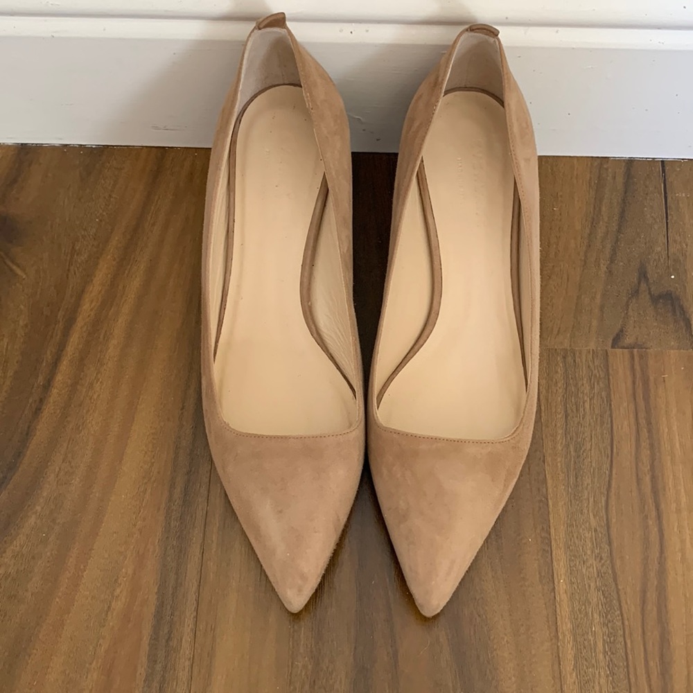 Everlane Nude Kitten Heel Pump - Size 7.5